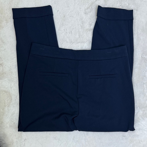 NWOT LOFT Navy Blue Cropped Pants 4P - Picture 8 of 11